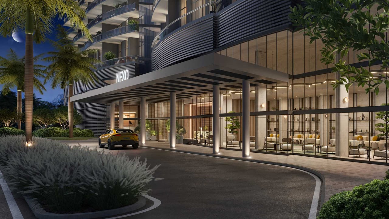 Nexo Residences porte cochere 