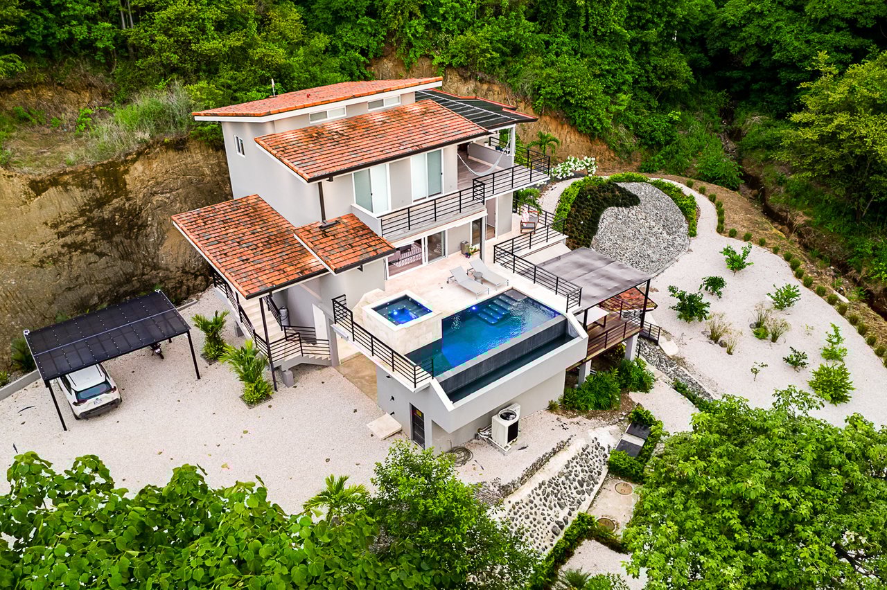 Casa Escondida & Casa Jungla, Miramar 47 | Dual Luxury Ocean-View Estate in Mar Vista, Playa Flamingo