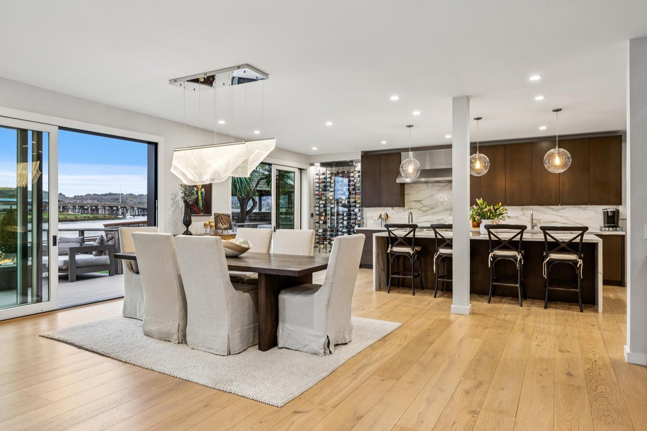 Luxurious Waterfront Home in Larkspur Marina