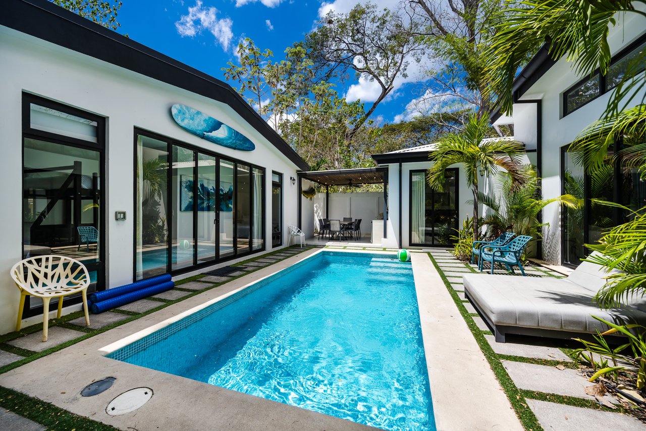 Casa Rio | Modern 5-Bedroom Home with Pool & Casita in Surfside Potrero