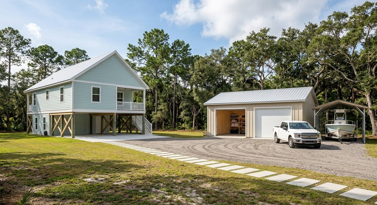 Life On Acreage Near Elberta: Space, Privacy, And Coastal Access