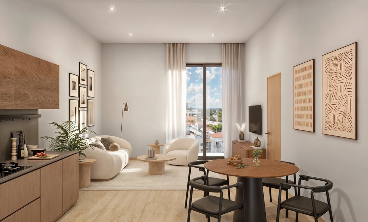 Millux Place interior living room
