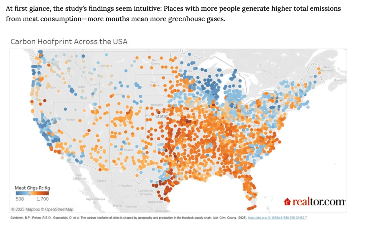 Castle Pines 80108 Market Outlook: How much meat do you consume?