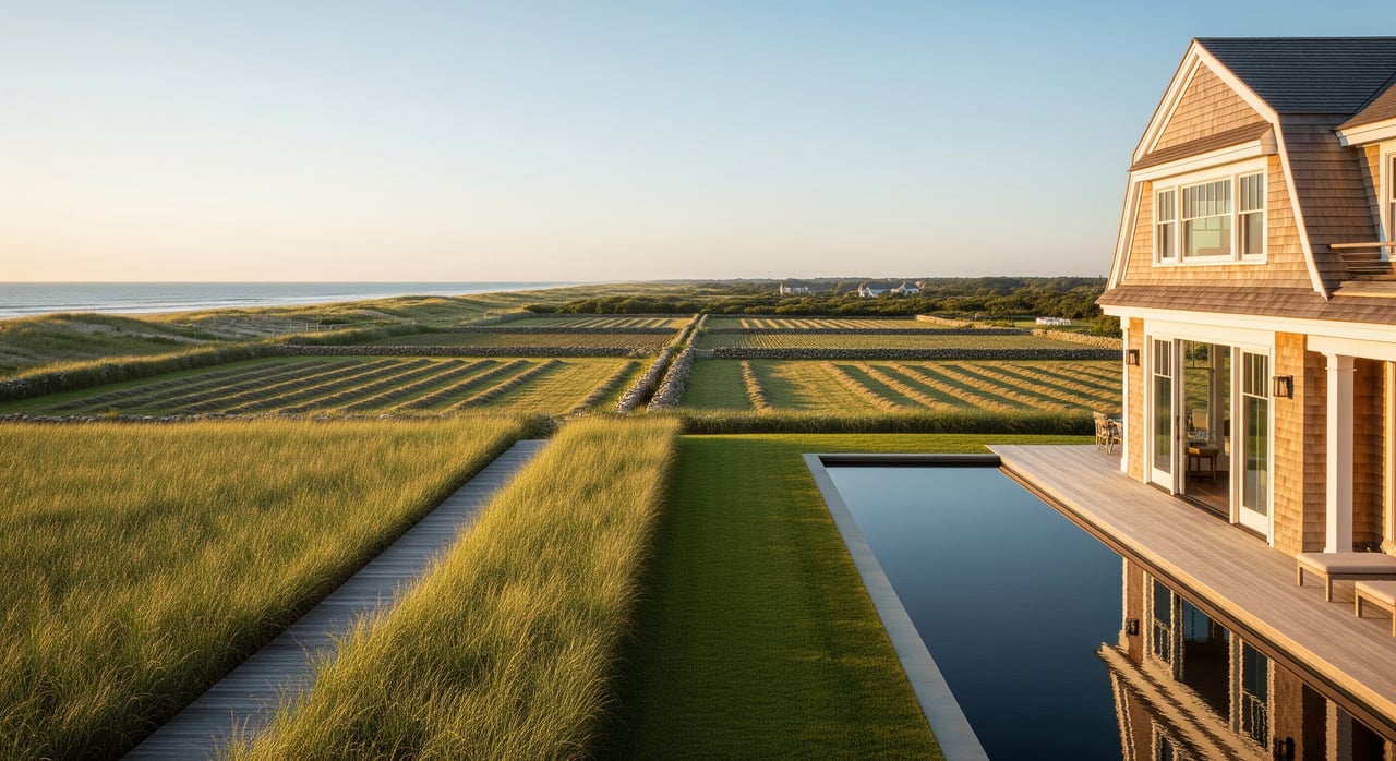 Life Between Farmland And Ocean In Sagaponack
