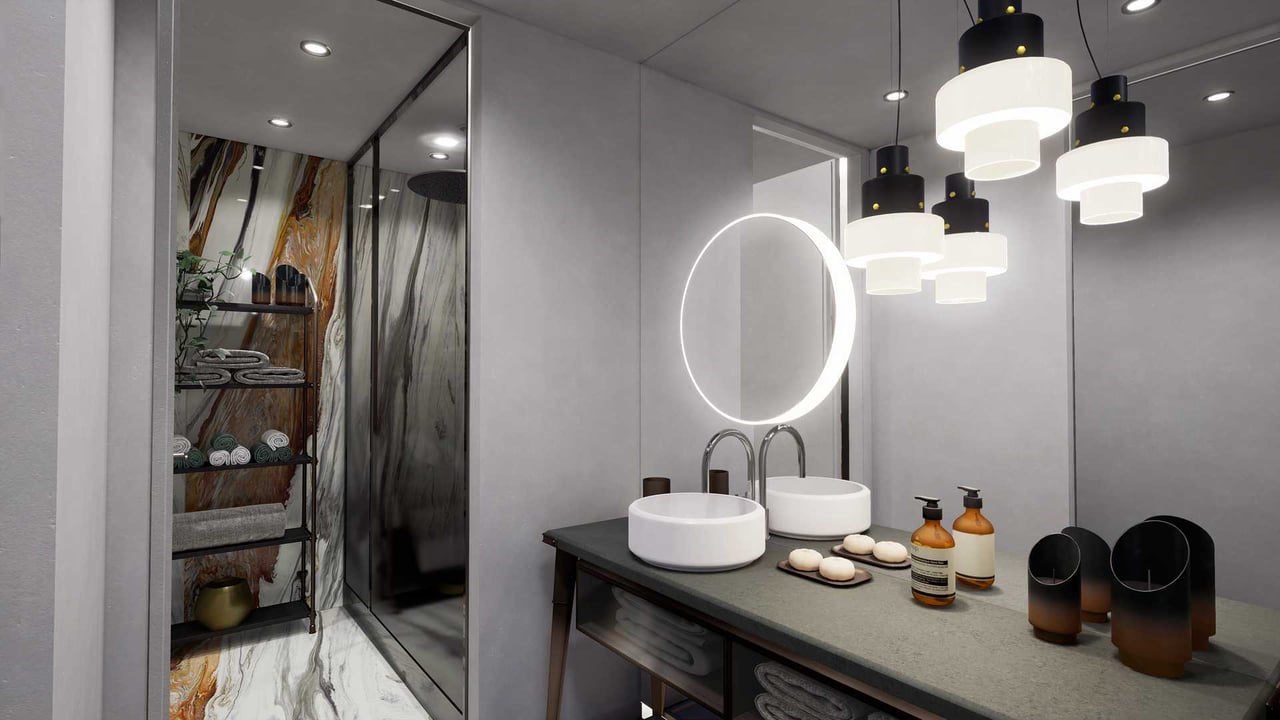 Diesel Wynwood bathroom vanity 
