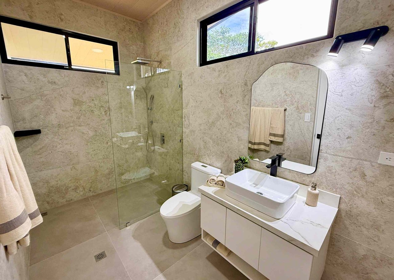 Brand New Modern Luxury 4-Bedroom Home with Pool and Incredible Panoramic Coastal & Ocean Views in Teancum at Tawal near Ojochal Costa Rica