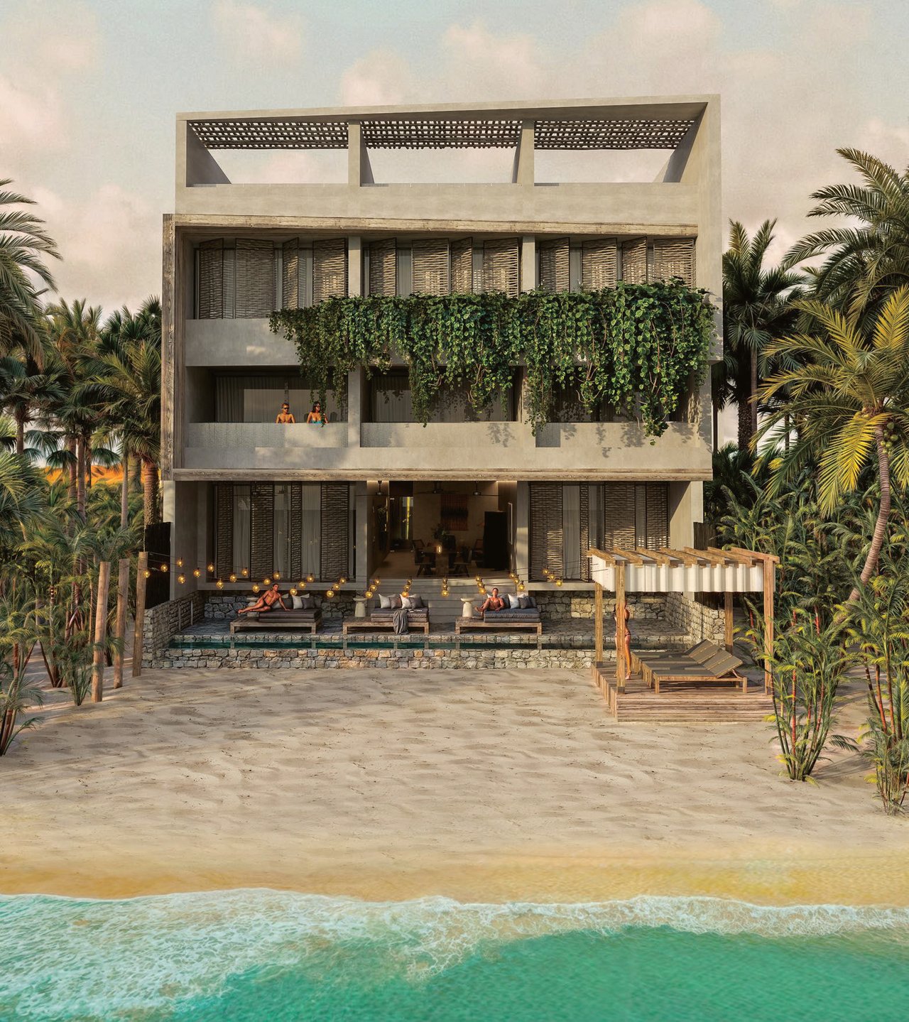 Exclusive Beachfront Living in Bahía Soliman | Neea Residences, Tulum
