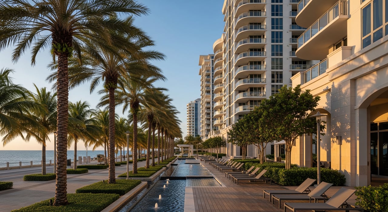 Living In Downtown Boca Raton’s Luxury Condo Corridor