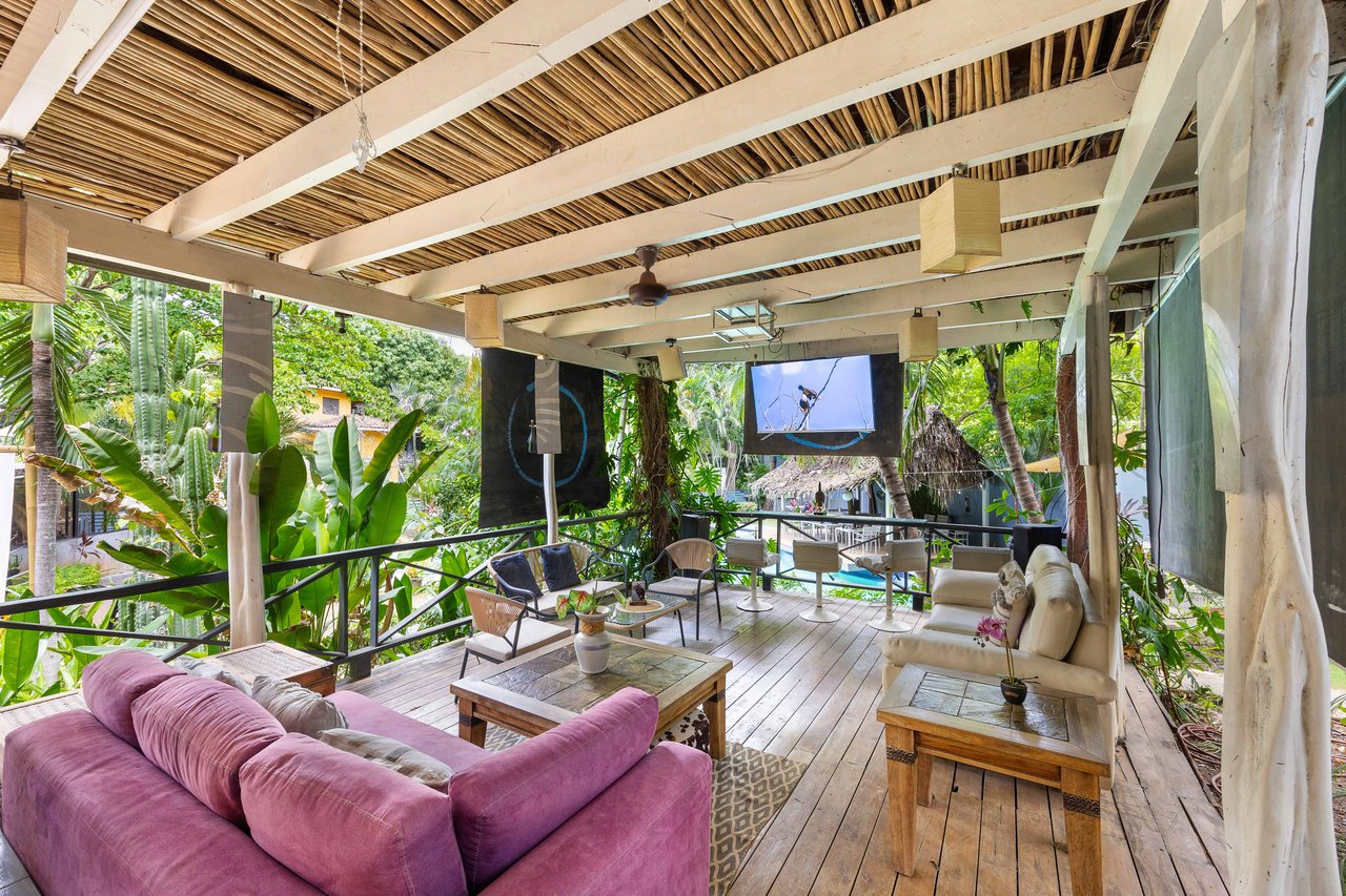Tamarindo Boutique Hotel 175m from the Beach | Bohemian Oasis & Turnkey Income Opportunity in Costa Rica