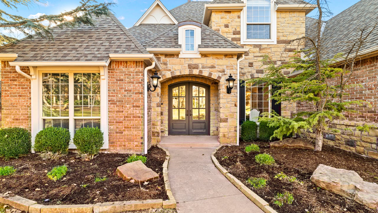 Luxury Listing of the Week - 1503 Redbud Hollow in Edmond, Oklahoma - Hidden Lake - Wyatt Poindexter - The Agency