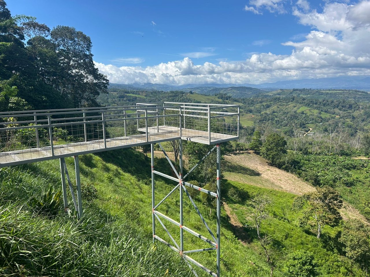 10-Acre Waterfall Farm with Amazing Valley and River View in San Isidro.