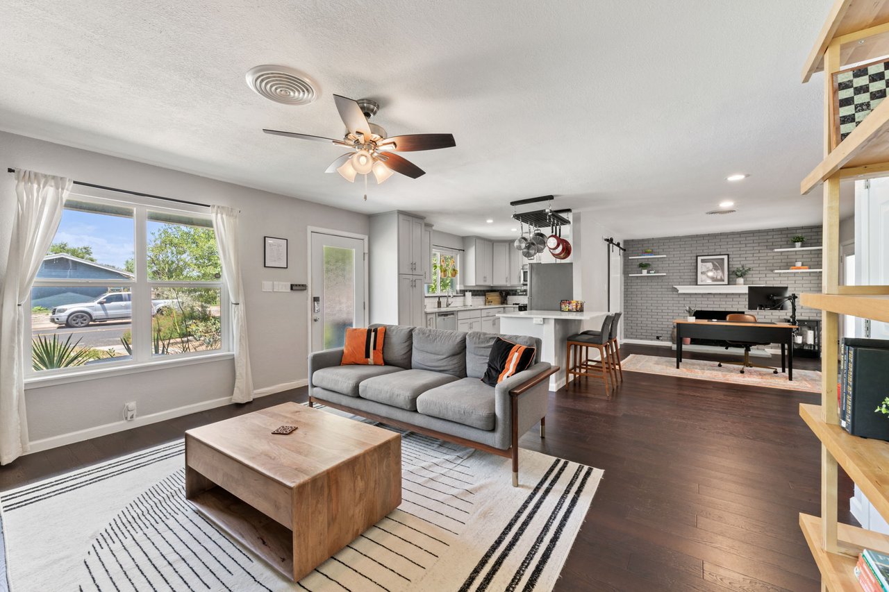 Bright, Updated & Perfectly Located in Central Austin – 4BR/2BA Gem