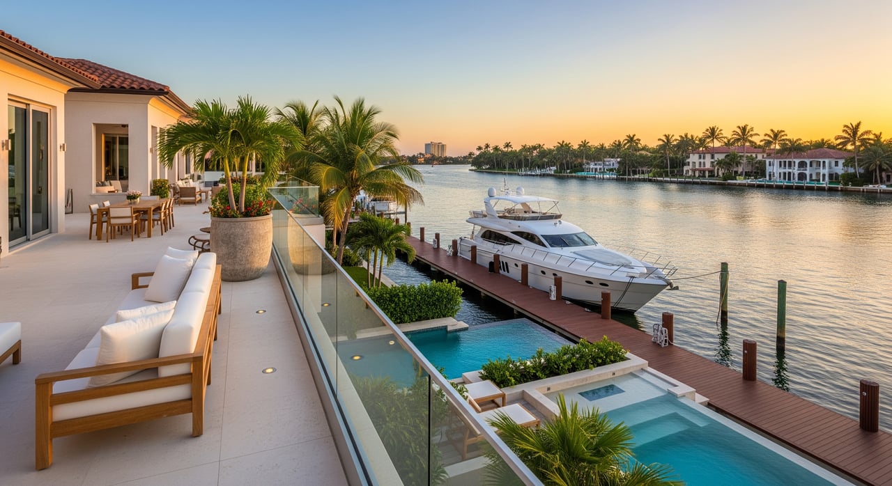 Boca Luxury Living: Beach, Boating, And Downtown Access