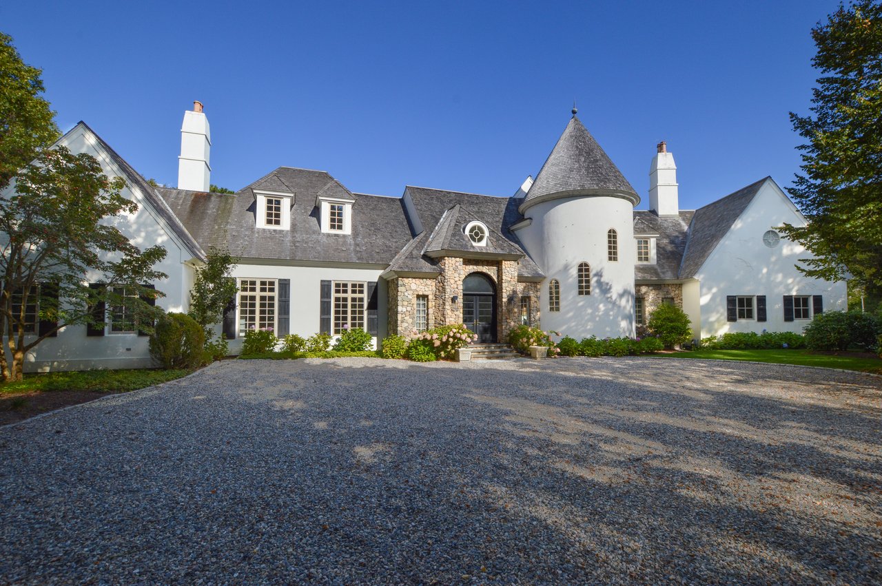 Oyster Harbors Waterfront With Deep-Water Dock and Pool