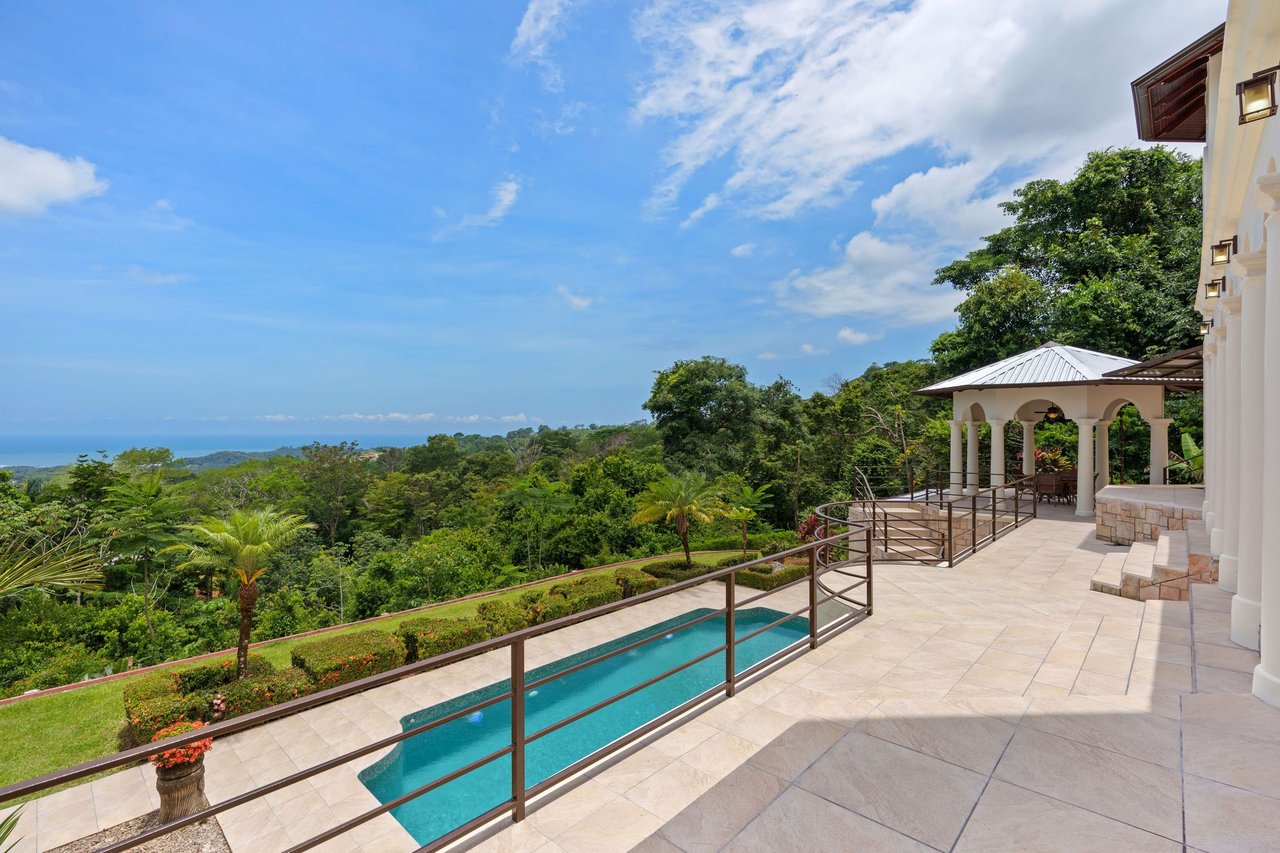 OCEAN VIEW ESTATE HOME WITH GUEST BUNGALOW, CARETAKER HOME, FRUIT TREES, AND WATERFALL – 3.47 ACRES