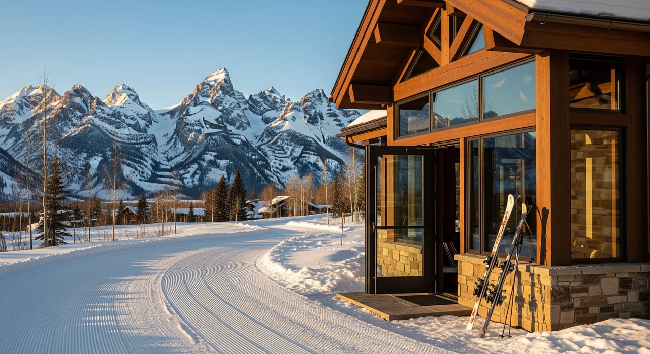 What Does Ski-In/Ski-Out Mean In Teton Village?