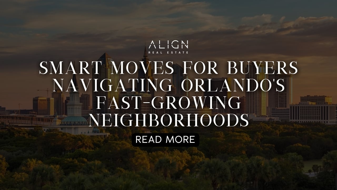 Aerial view of Orlando neighborhoods showing urban growth, residential areas, and new developments across Central Florida