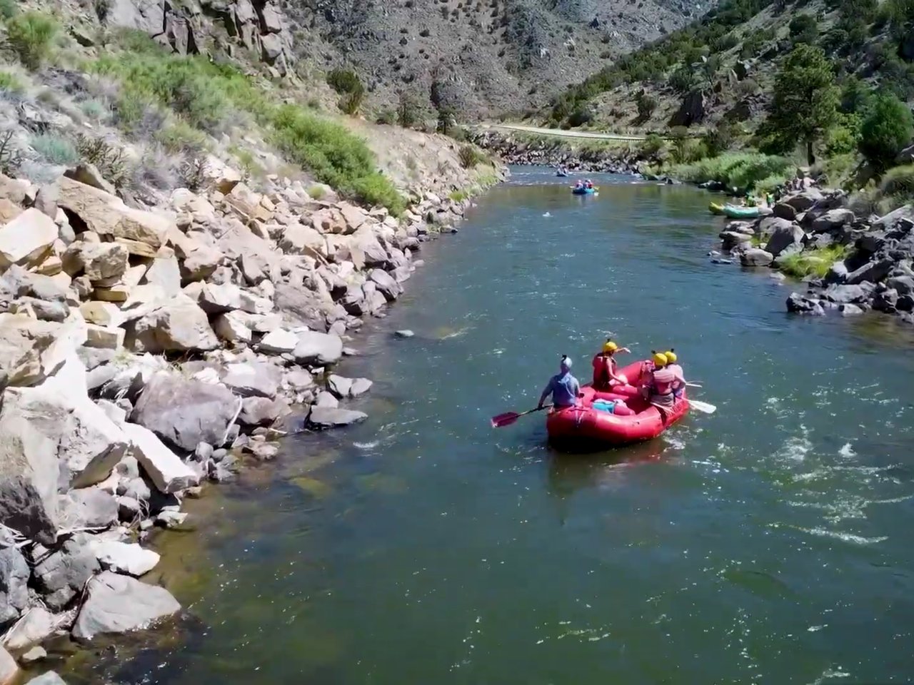From Calm to Class III: Monica Goes Whitewater Rafting in Cañon City