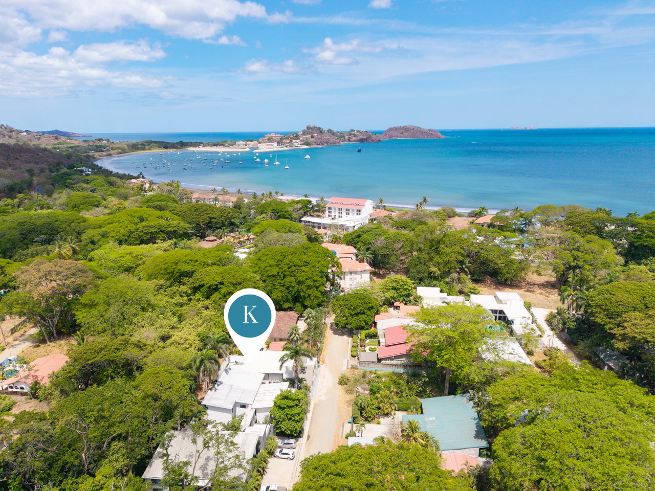 Casa Blanca #8 | Spacious 3-Bedroom Condo in Surfside Estates Near Playa Potrero Beach