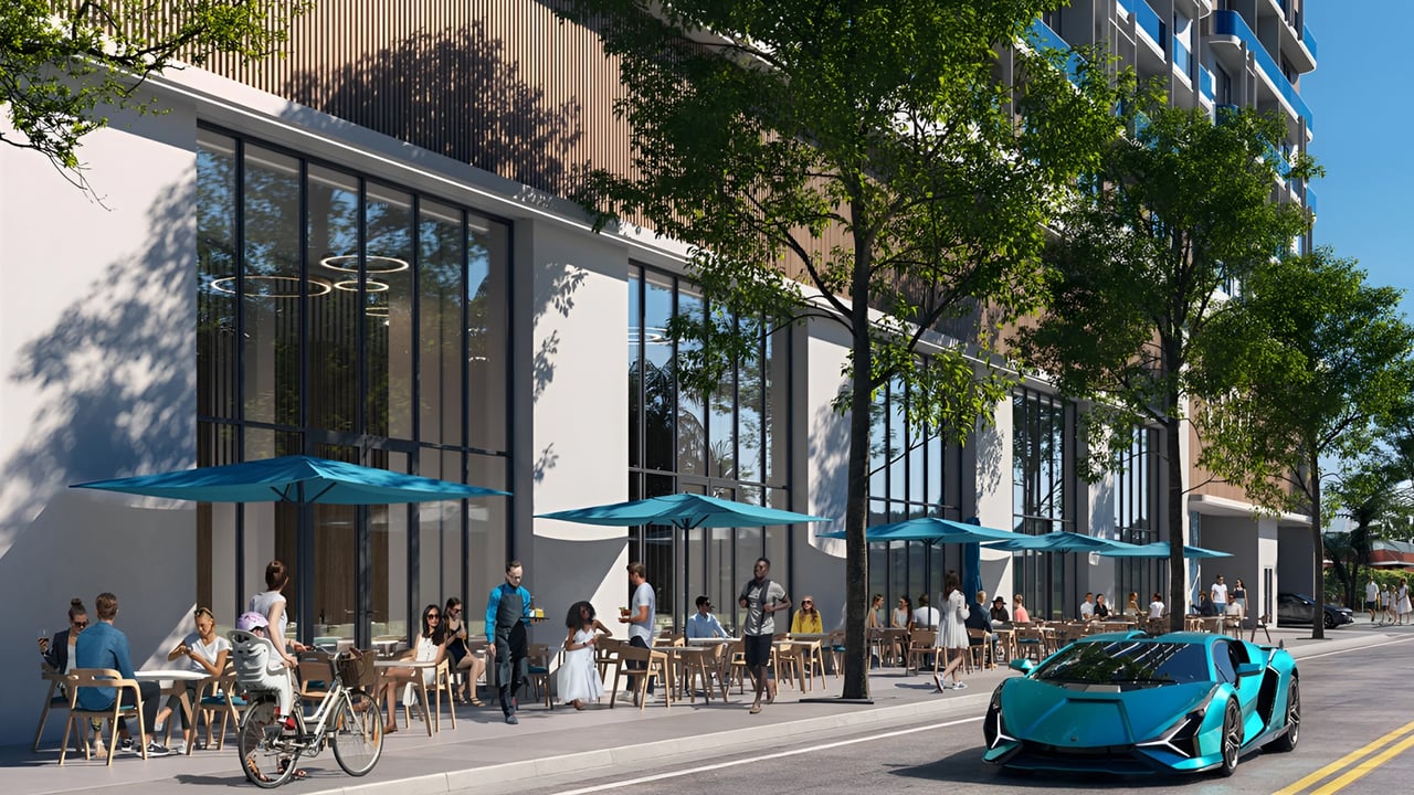 Vida Edgewater exterior amenities