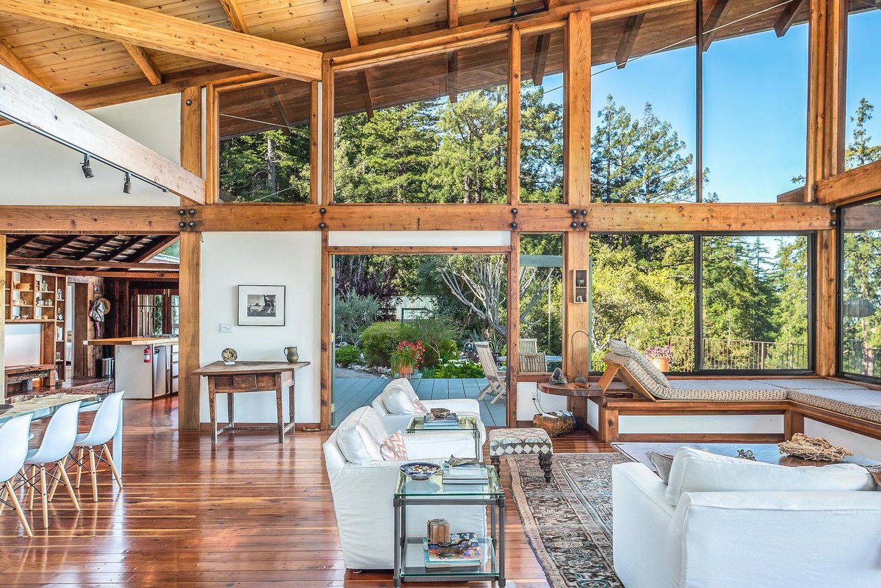 A Big Sur Home Sitting on a Former Gold Mine Just Listed for $2.25M