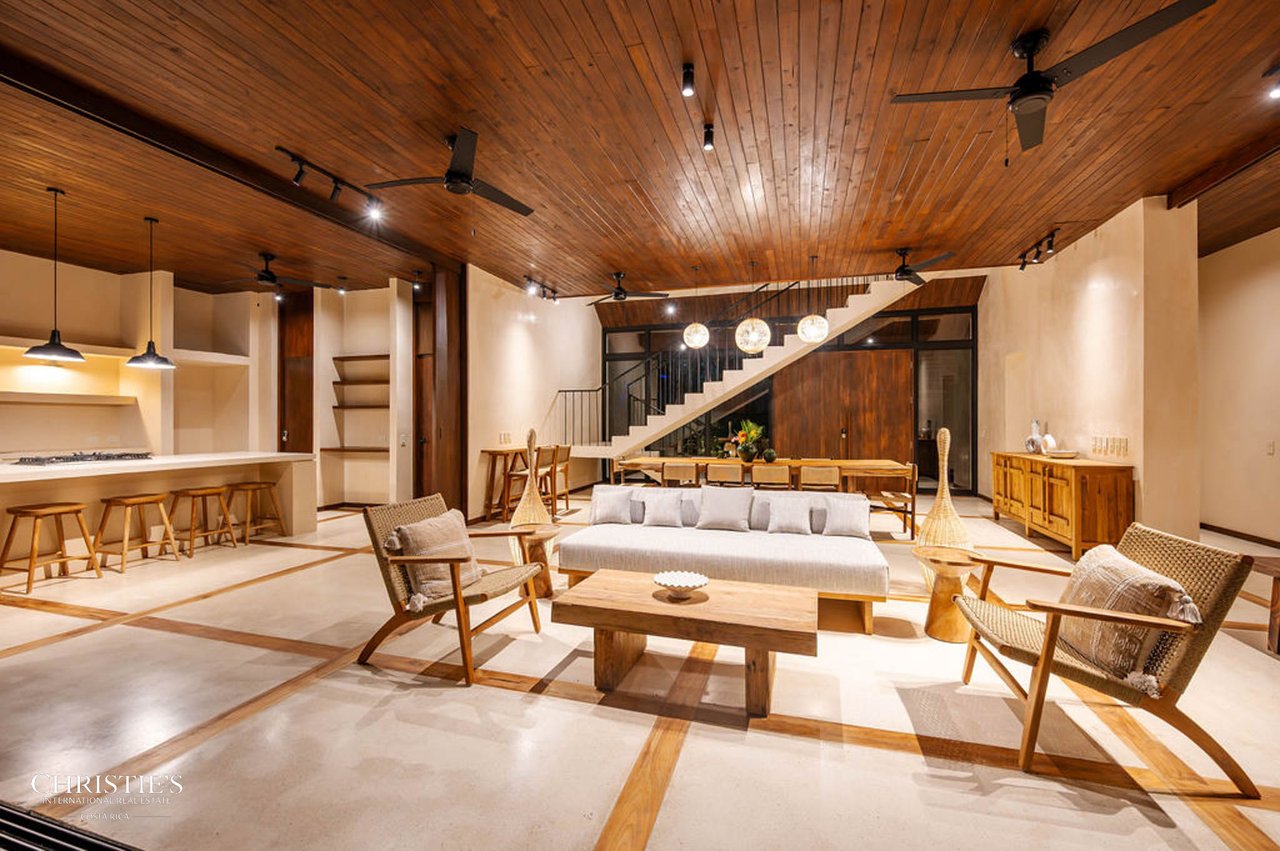 Luxury A-Frame Villa Steps from Playa Hermosa Surf, Santa Teresa