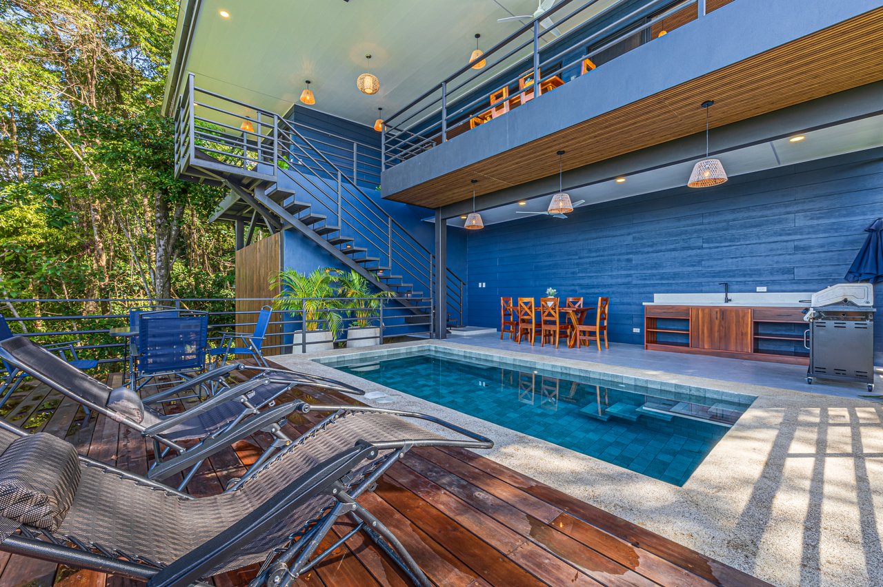 Villa del Altamonte, Best Ocean View Home in the Hills of Uvita.