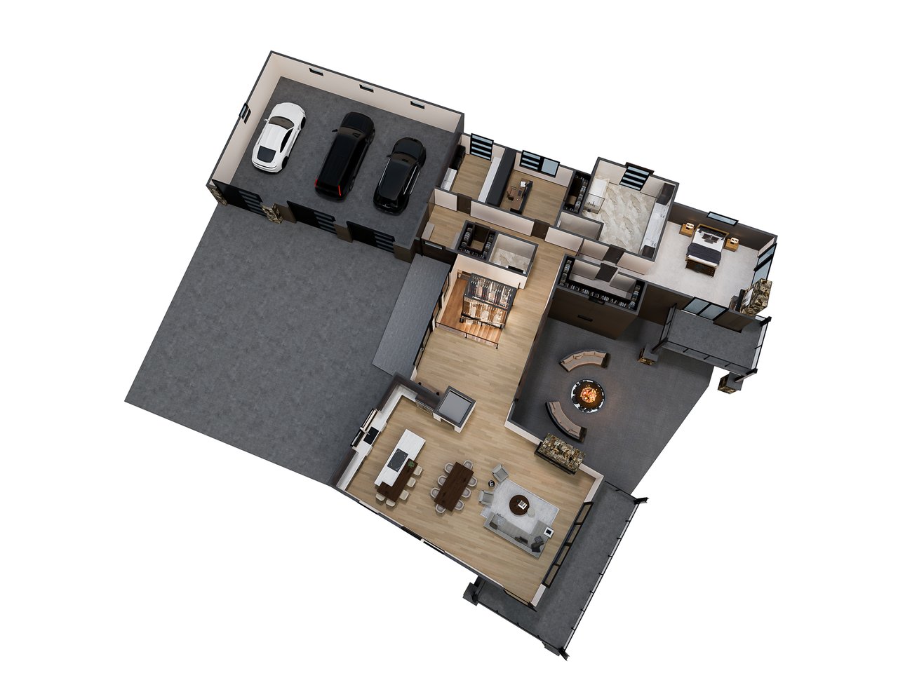Main floor layout