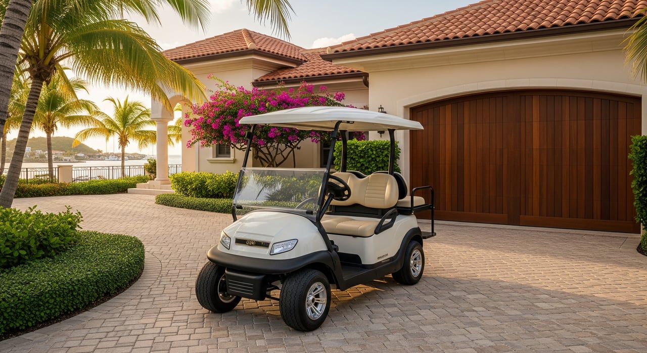Golf Cart Living In Palmas Del Mar