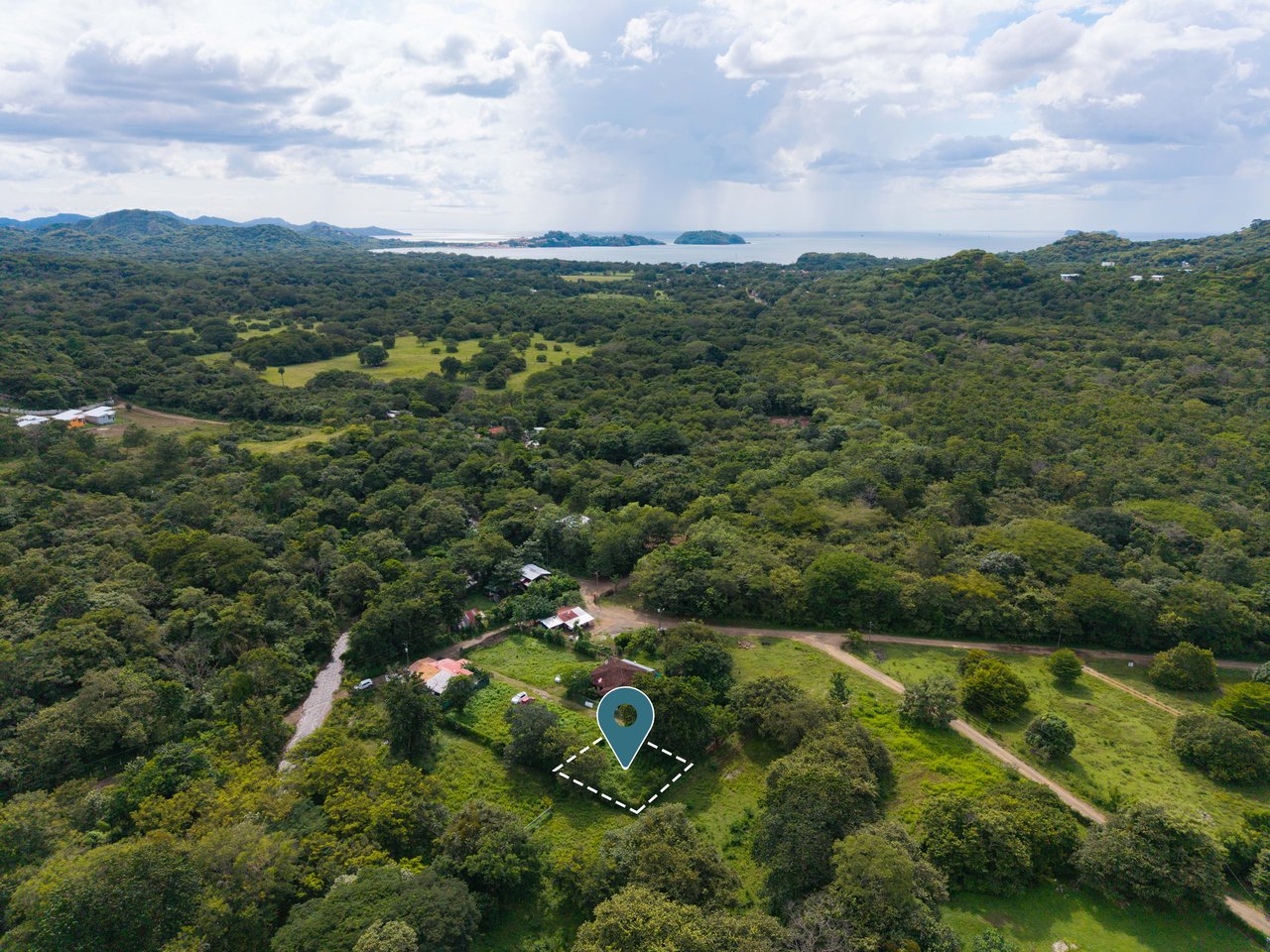 424m2 Lot with Water in Playa Potrero | Ready-to-Build Lot with Approved Plans & Renders