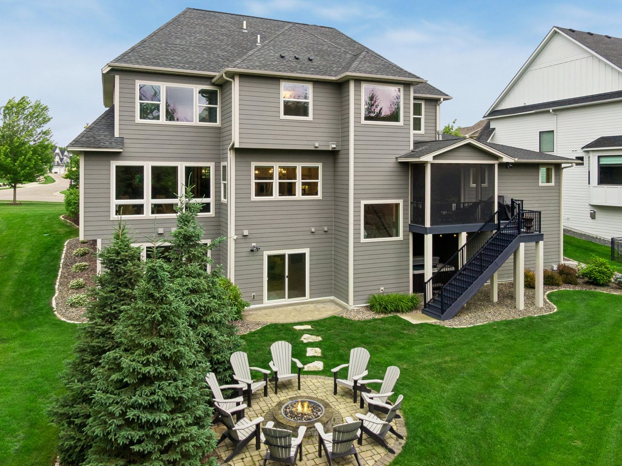 Luxury home interior in Wayzata Minnesota