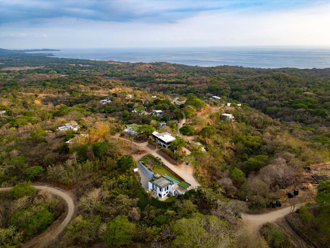 Ocean view lot #93B in Black Beauty Community, Nosara Area.