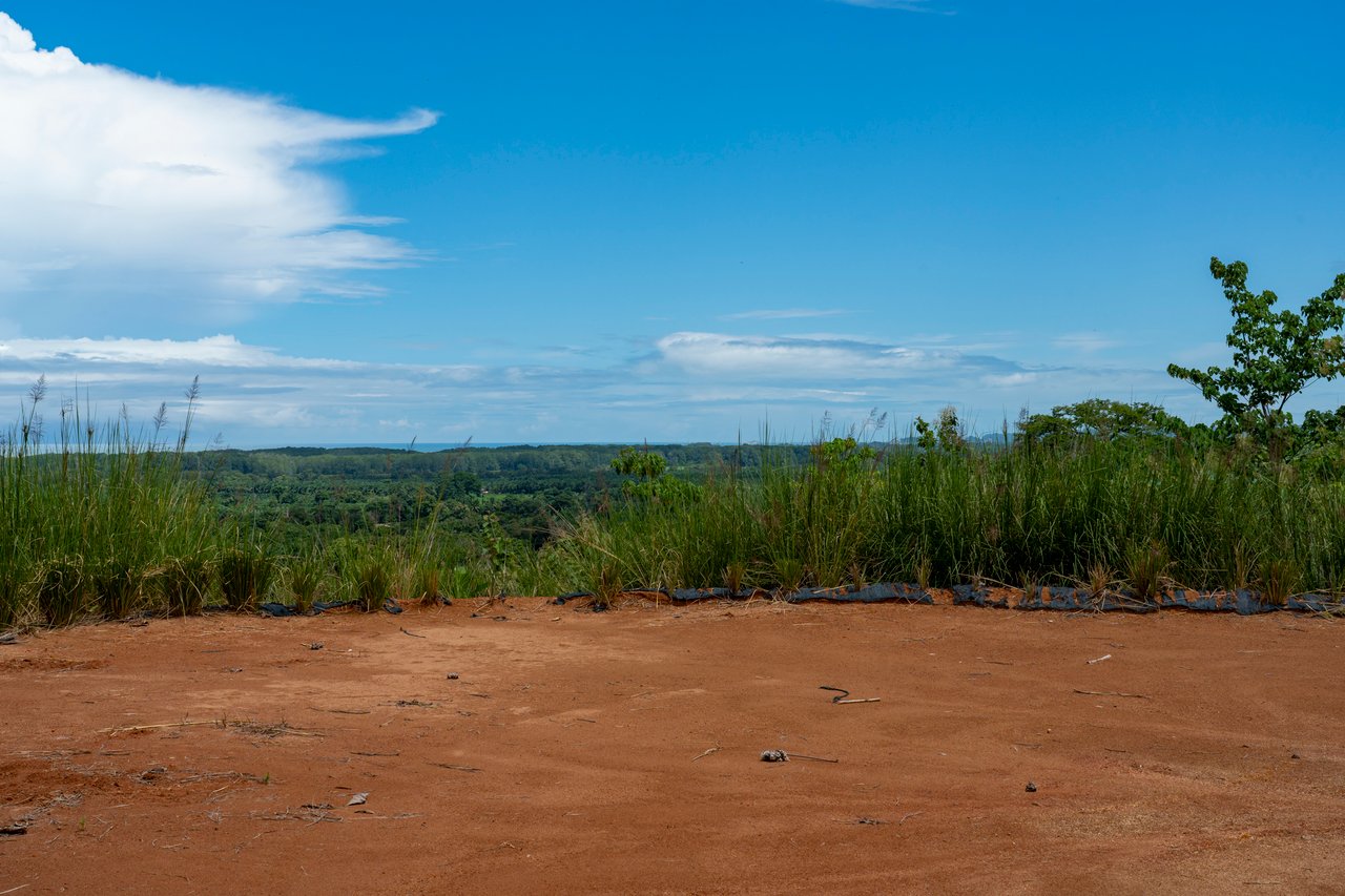 New Gated Development in Matapalo - Ocean View and Flat Land, ready to build!