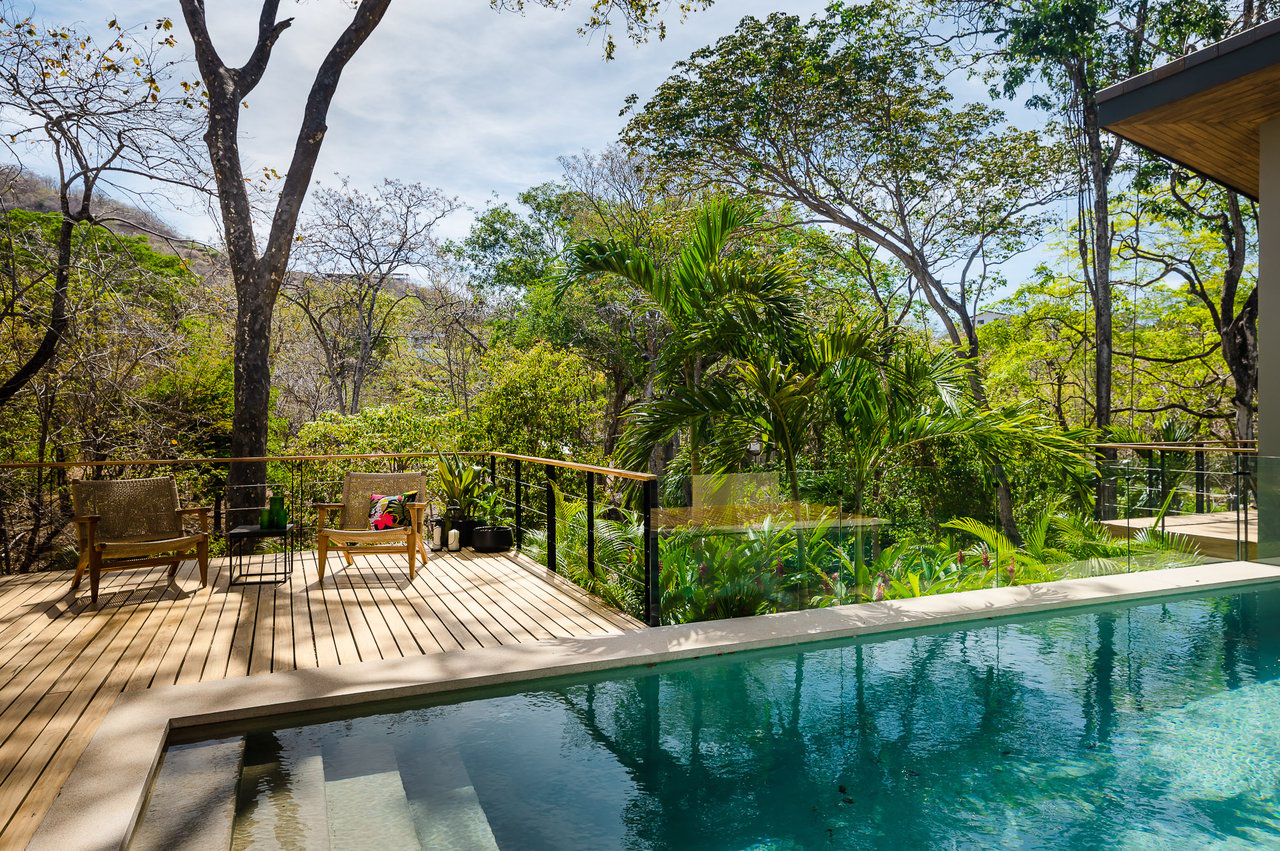 Casa Jungla | Contemporary 4-Bedroom Home with Private Pool in Las Ventanas, Playa Grande