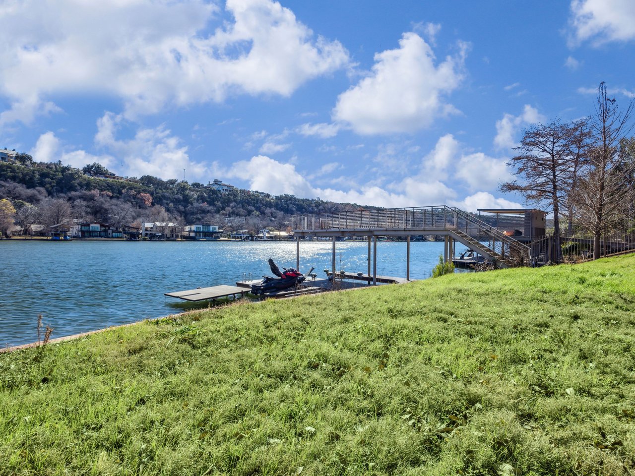 Shovel-Ready Lake Austin Lot with Permitted Plans + Double-Slip Dock