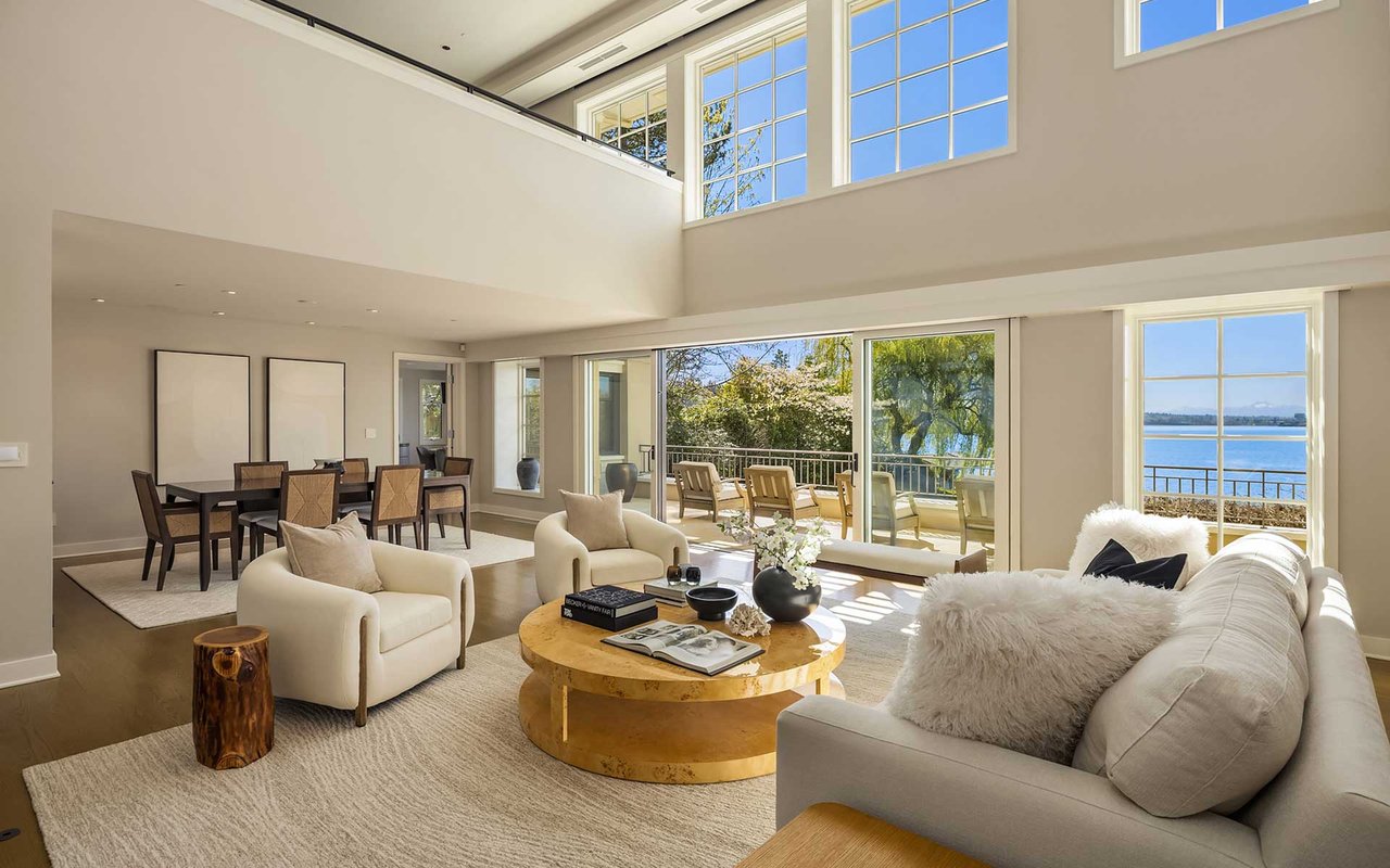 Timeless West-Facing Waterfront Estate on Treasured Hunts Point