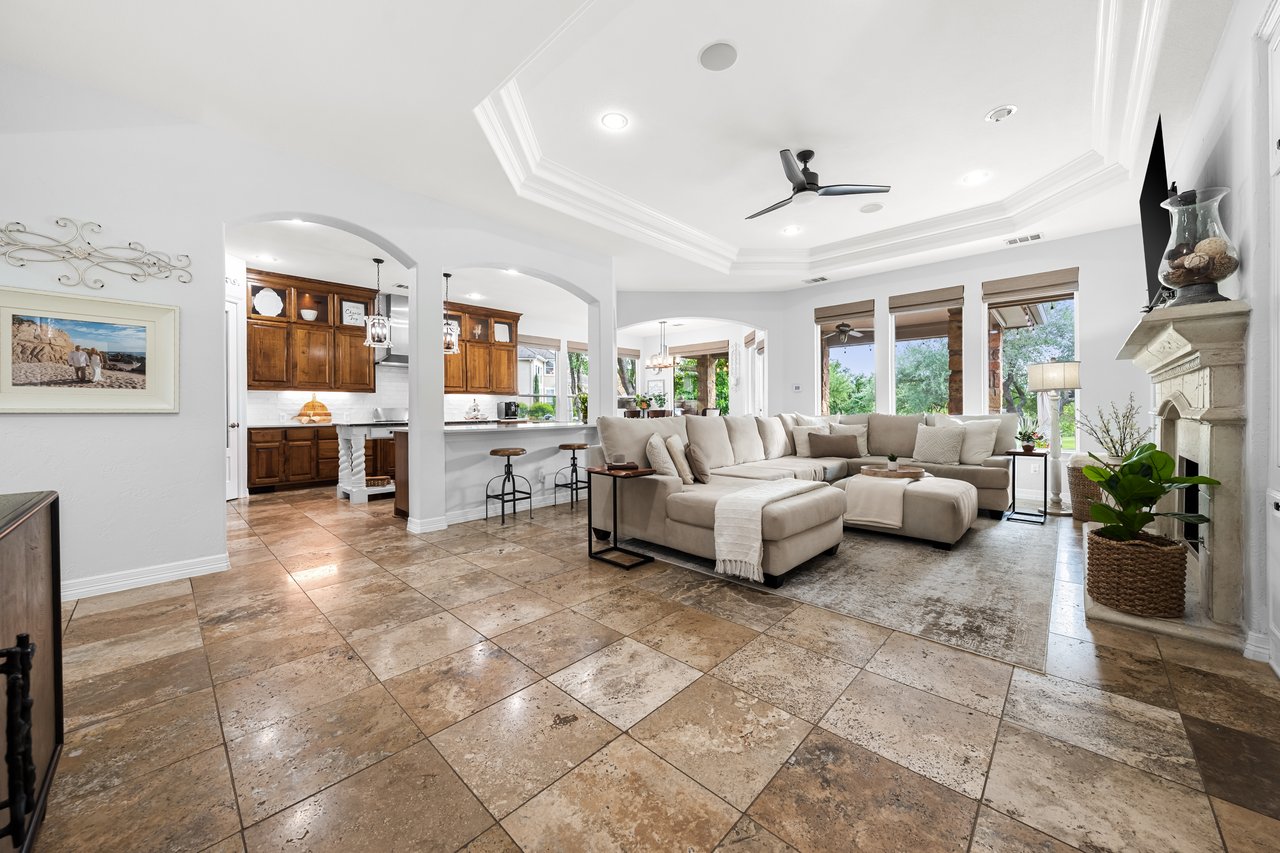 Luxurious Golf Course Estate with Unmatched Views & Resort-Style Backyard | Overlooking the Scenic 13th Hole Fairway at UT Golf Club in Steiner Ranch
