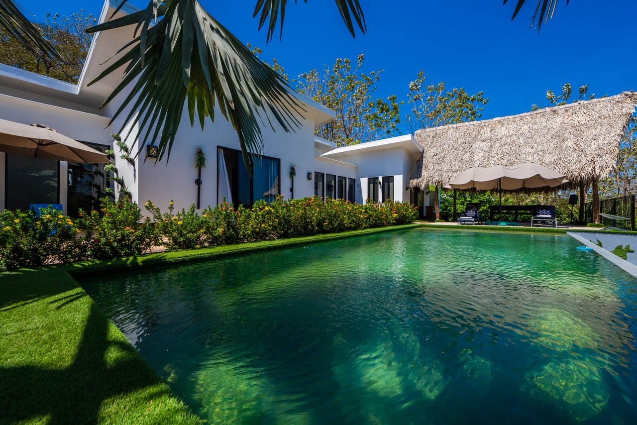 Villa Eva | Exclusive Gated Community Home with Mountain Views Near Tamarindo Beach