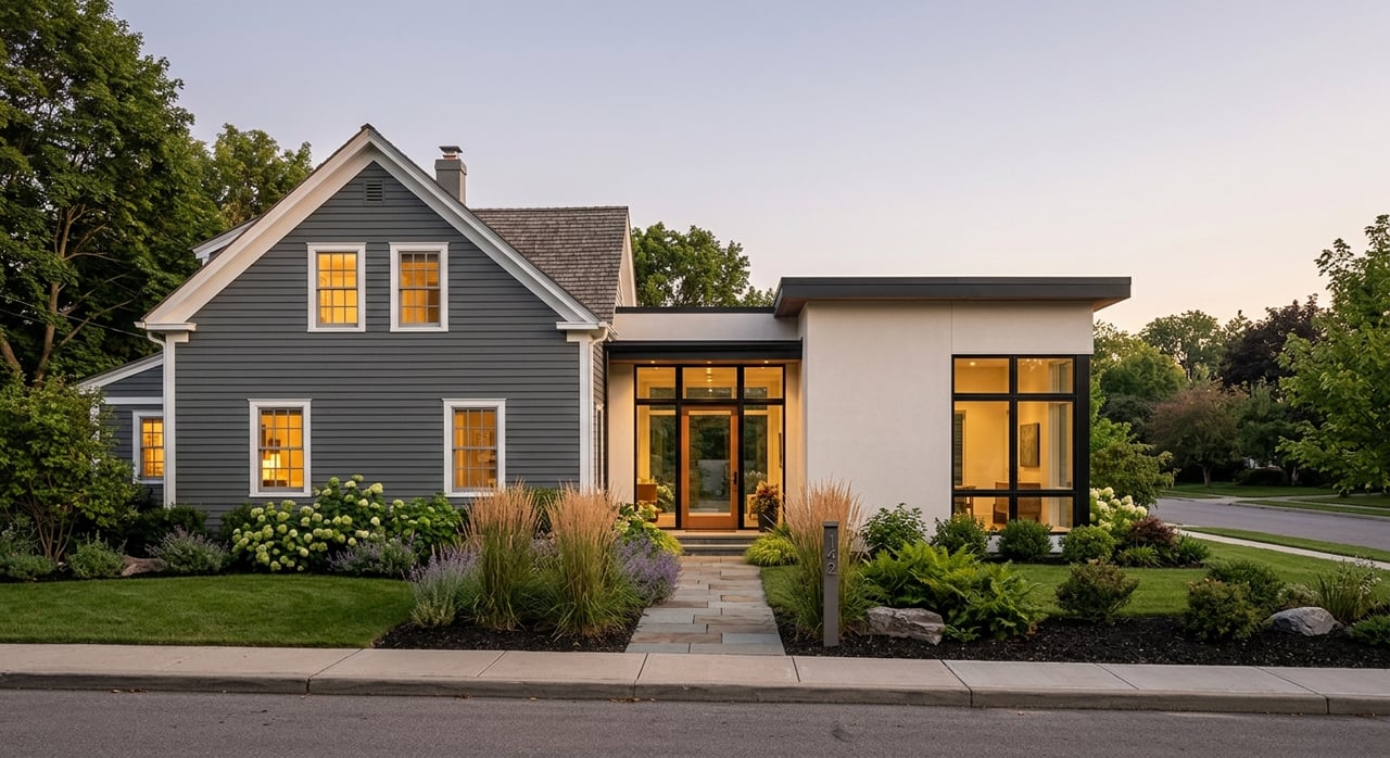 Palo Alto New Builds Versus Classic Homes