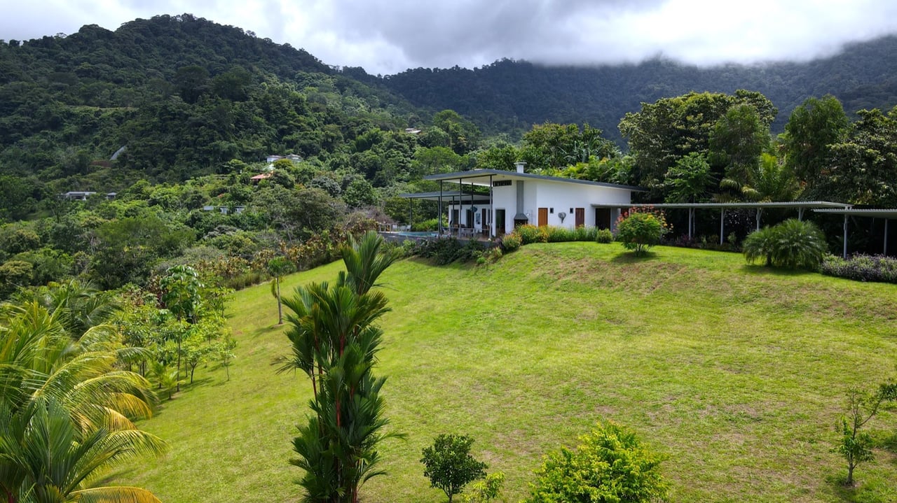 Luxury Ocean View Home with Chic Riverfront Cabins