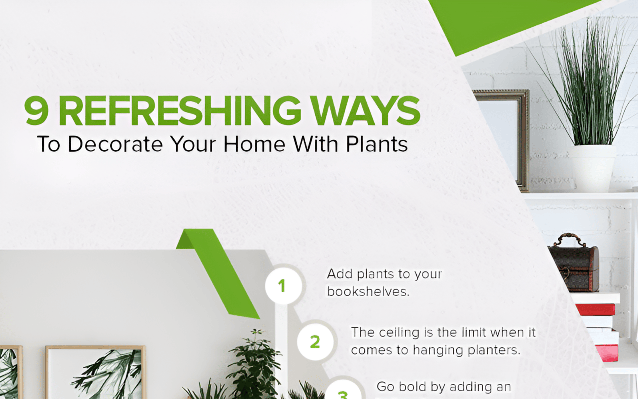 9 Refreshing Ways To Decorate Your Home With Plants