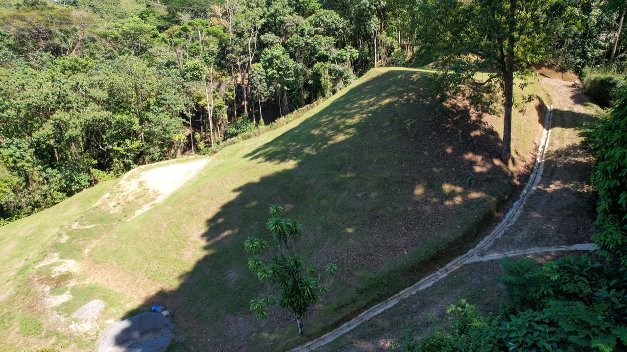 1.3-Acre Mountain View Land with 3 Building Sites in Uvita