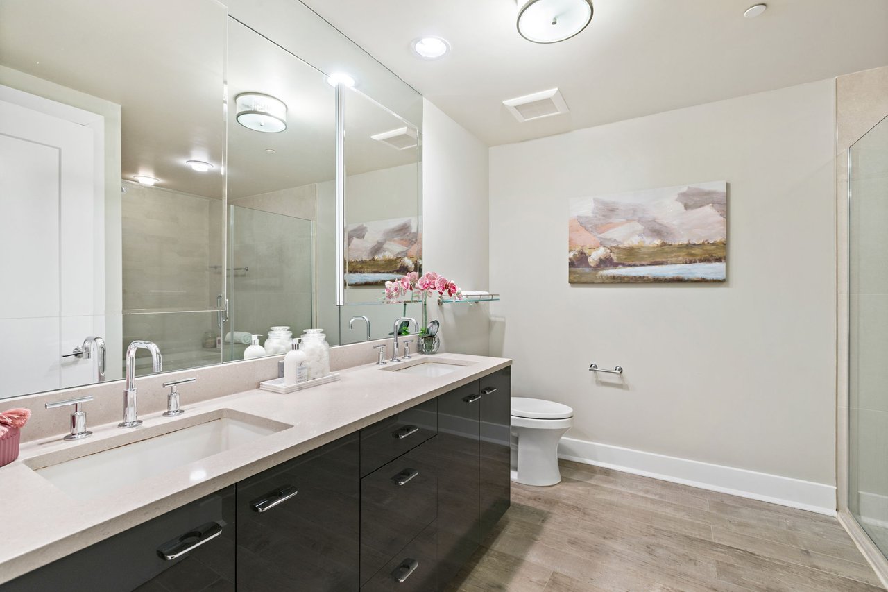 Primary Bathroom with Double Sinks