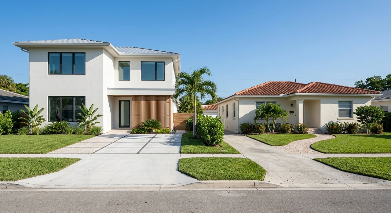 New Construction Vs Established Homes In Pinecrest