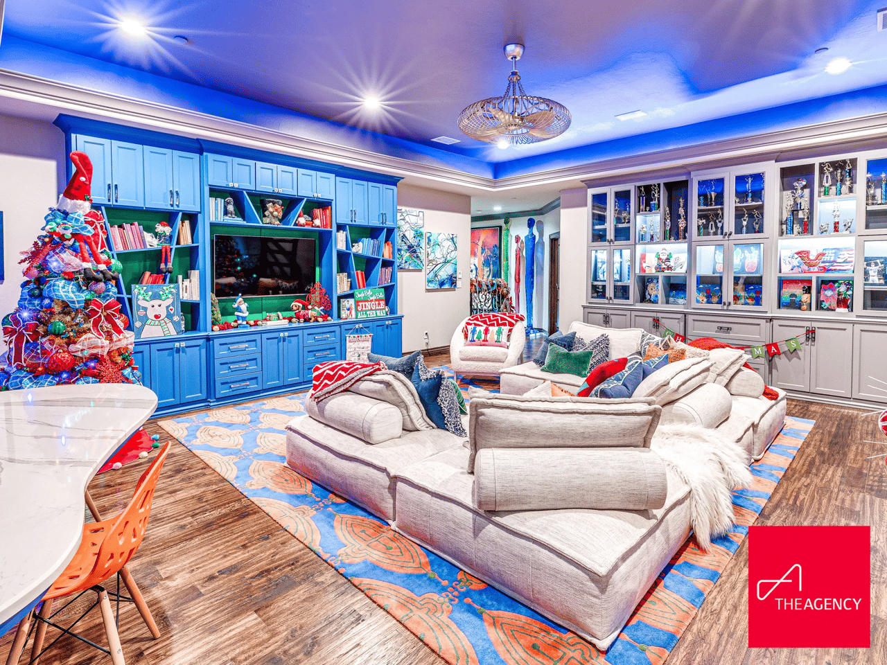 Sleighing the Season: A Christmas Luxury Home Photoshoot at OKC's Viral Estate - Wyatt Poindexter - The Agency