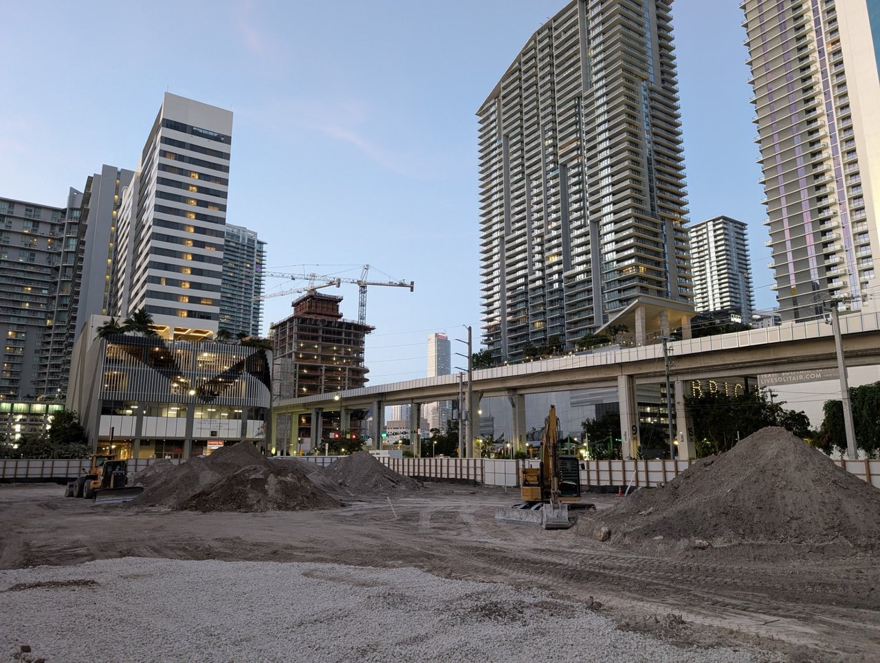 May 2025: Construction Activity Spotted at Brickell Site for 803-Unit Development