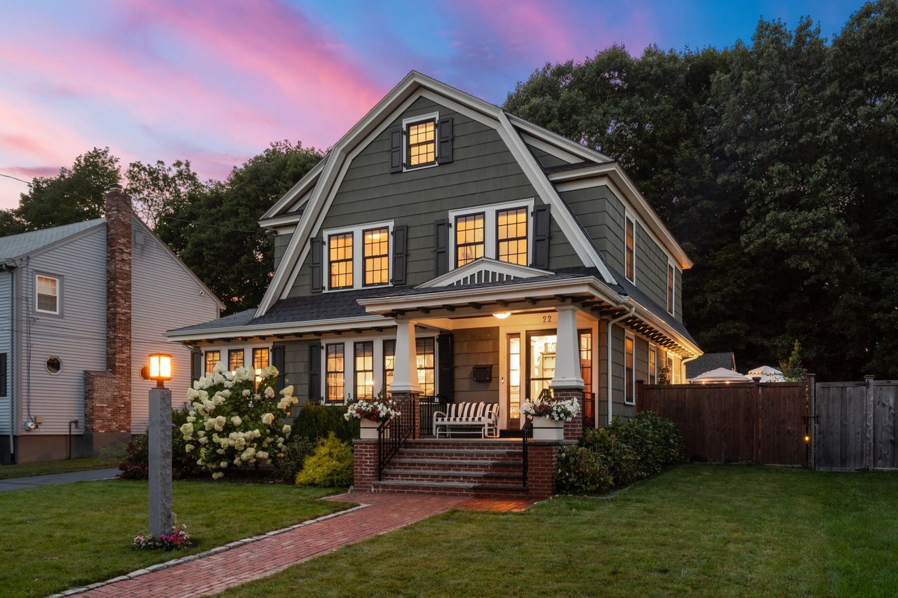 Where Classic New England Character Meets Modern Luxury: Inside 22 Windsor Road Milton, MA