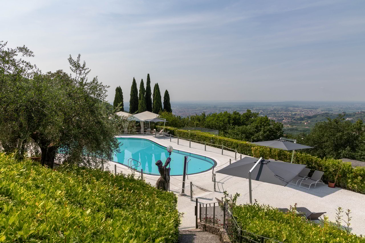 Map of Family Rental Retreat in Tuscany