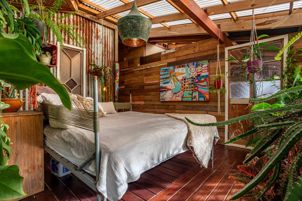 A Handcrafted Residence Immersed in Nature Above the Canopy Ocean View Architectural Home