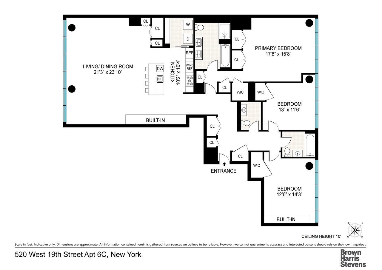520 West 19th Street Unit: 6C